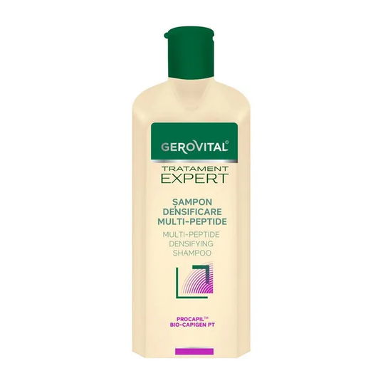 Sampon Densificare Multi-peptide Tratament Expert, 400ml, Gerovital