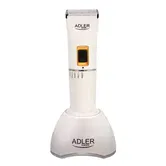 Masina profesionala de tuns parul Adler AD 2827, fara fir, 4 piepteni , titan,lame ceramice,Li-ion,led