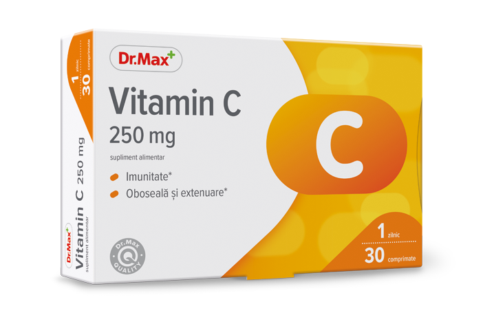 Dr. Max Vitamin C 250mg, 30 comprimate filmate