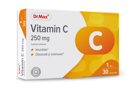 Dr. Max Vitamin C 250mg, 30 comprimate filmate
