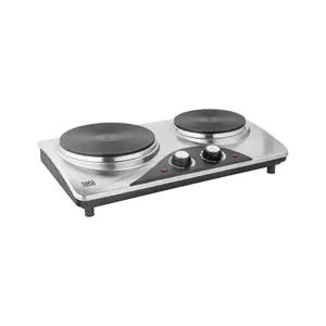 Plita electrica 2500 W Teesa, 2 arzatoare, TSA0202