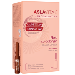 Fiole cu colagen MineralActiv, 10 x 2ml, Aslavital