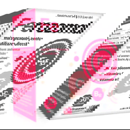 Ferozomal, 30 plicuri, Alkaloid