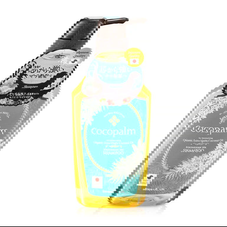 Sampon hidratant pentru par Polynesian SPA cu aminoacizi, 600ml, Cocopalm