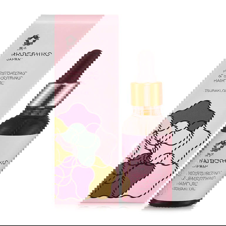 Ulei hidratant si netezitor pentru par cu ulei de tsubaki, 30ml, Nadeshiko