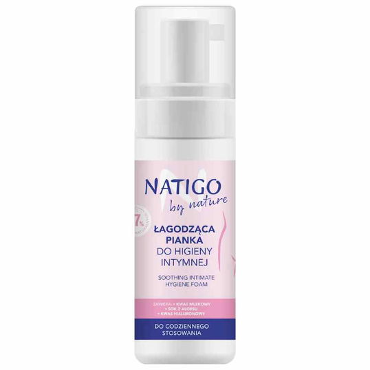 Spuma de curatare pentru igiena intima, 150ml, Natigo By Nature