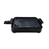 Gratar electric Studio Casa Mr.Grill SC2120, tava scurgere detasabila, 1200 W, reglare temperatura, Negru