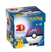 Puzzle 3D Ravensburger - Bila Pokemon M1, 54 piese