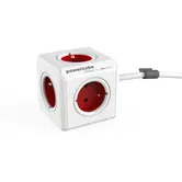 Prelungitor tip Splitter PowerCube Extended 3 m, rosu