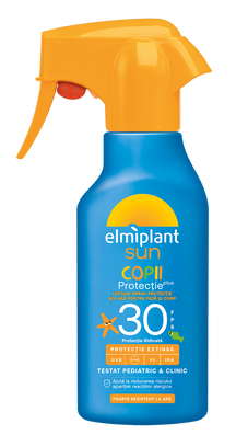 Spray cu protectie solara SPF 30 pentru copii Sun, 200ml, Elmiplant
