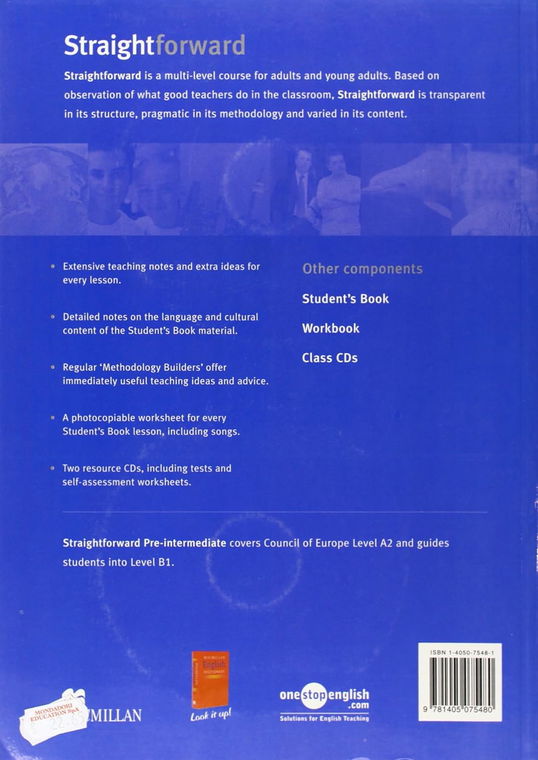 Straightforward Pre-Intermediate Teacher's Book And Resource Pack | Jim Scrivener