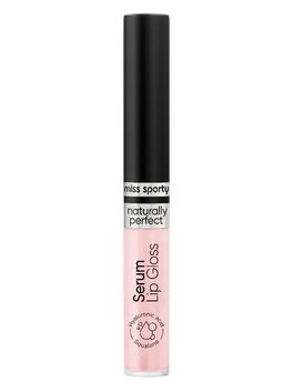 Gloss pentru buze Naturally Perfect Transparent Pink 30, 2.3ml, Miss Sporty