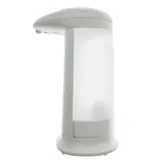 Dozator sapun lichid cu senzor de miscare, 330 ml, Platinet 45429, baterii 4 x AAA, silentios, Alb