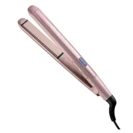 Placa de indreptat parul Remington Coconut Smooth S5901, Invelis ceramic cu cocos, 230°C, Incalzire rapida, LCD, Roz
