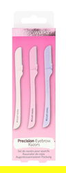Kit aparate de ras pentru sprancene, 1 bucata, Brushworks