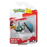 Figurina in bila Clip N Go Pokemon S2, Trubbish si Poke Ball