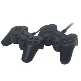Set 2 Gamepad Gembird JPD-UDV2-01, Dual vibration, USB, pentru PC