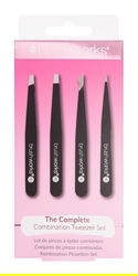 Set 4 tipuri de pensete Negru, 1 bucata, Brushworks