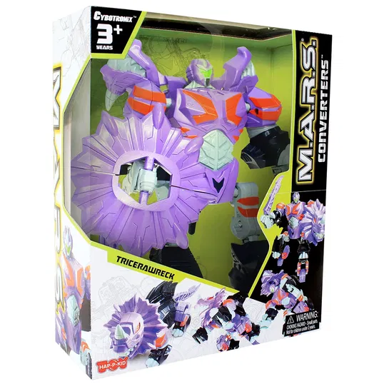 Robot transformabil, Happy Kid, M.A.R.S. Tricerawreck, Mov