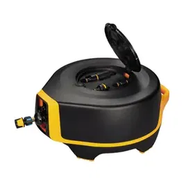 Set tambur Fiskars 1025932, 20 m lungime furtun, tambur automat