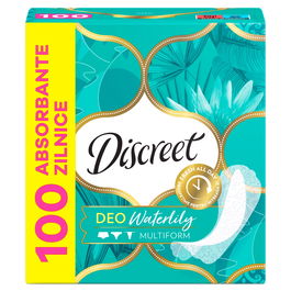 Absorbante zilnice Multiform Deo Waterlily, 100 bucati, Discreet