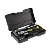 Trusa scule, Stanley STMT82672-0, cheie tubulara 1/4 + 37 piese