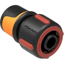 Conector furtun 19 mm (3/4"), L=116 mm, Fiskars, din plastic rezistent