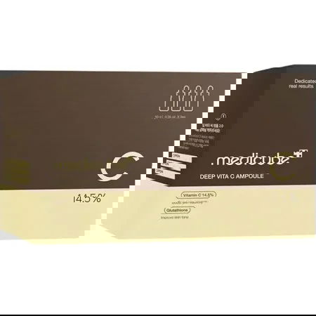 Ser facial pentru fermitate si iluminare Deep Vita C Ampoule 2.0, 3 x 10ml, Medicube