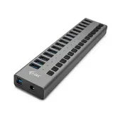I-tec HUB USB 3.0, 16 port + Power Adapter 90W 16x