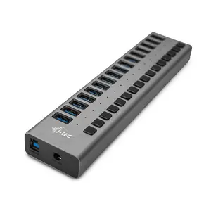 I-tec HUB USB 3.0, 16 port + Power Adapter 90W 16x