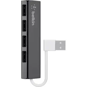 Hub Belkin extra subtire pentru calatorie, 4 porturi USB 2.0