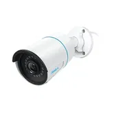 Camera de supraveghere exterior Reolink RLC 510A cu inteligenta artificiala, detectare Persoana/Vehicul, vedere nocturna, slot Micro SD Card, rezolutie de 5MP, avertizare miscare prin notificare pe telefon, Unghi vizualizare orizontal 80° vertical 42°