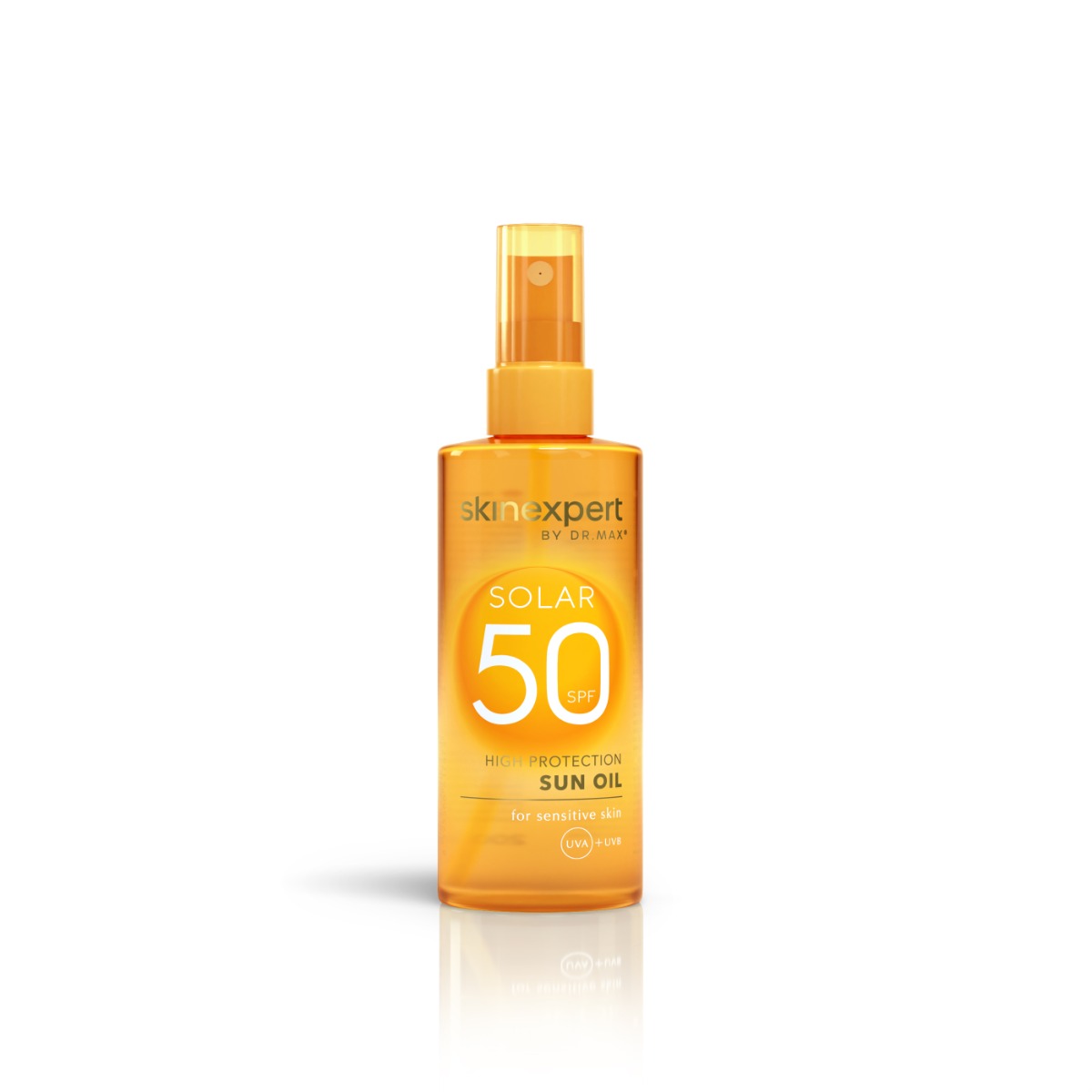 Skinexpert by Dr. Max® Solar Ulei de protectie solara cu SPF50 pentru adulti, 200ml