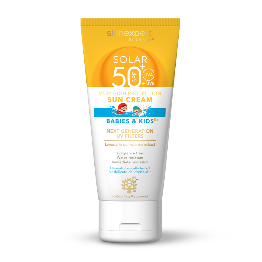 Skinexpert by Dr. Max® Solar Crema cu protectie solara pentru copii SPF50, 50ml