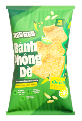 Tapioca Cracker Tom Yum, 40g, Rec Rec