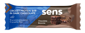 Baton proteic cu aroma de Ciocolata Neagra si Brownie, 60g, Sens