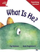 Rigby Star Guided Reading Red Level: What Is He? Teaching Version, Paperback - ***