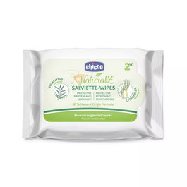 Servetele umede cu ulei esential de eucalipt si citronella NaturalZ 2 luni+, 20 bucati, Chicco