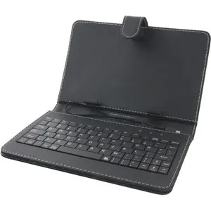 Husa cu tastatura, Esperanza,universala pentru tableta de 7", conexiune MicroUSB, Neagra
