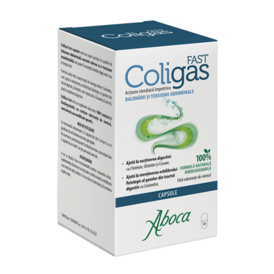 Coligas Fast, 30 capsule, Aboca