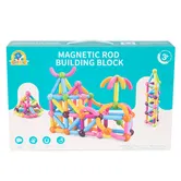 Joc de constructie, Magnetic, 62 piese