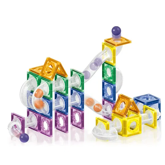 Joc de constructie, Magnetic, 84 piese