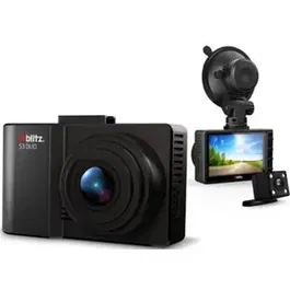 Camera auto DVR Xblitz S3 Duo, Full HD, Dual fata/spate, unghi de filmare 140°, display LCD 2.4", senzor G (Negru)