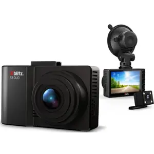 Camera auto DVR Xblitz S3 Duo, Full HD, Dual fata/spate, unghi de filmare 140°, display LCD 2.4", senzor G (Negru)