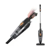 Aspirator vertical Deerma DX115C, 600 W, 1.2 L (Negru)