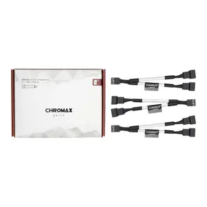 Set 3 cabluri splitter PWM Noctua NA-SYC1 chromax white, Alb/Negru