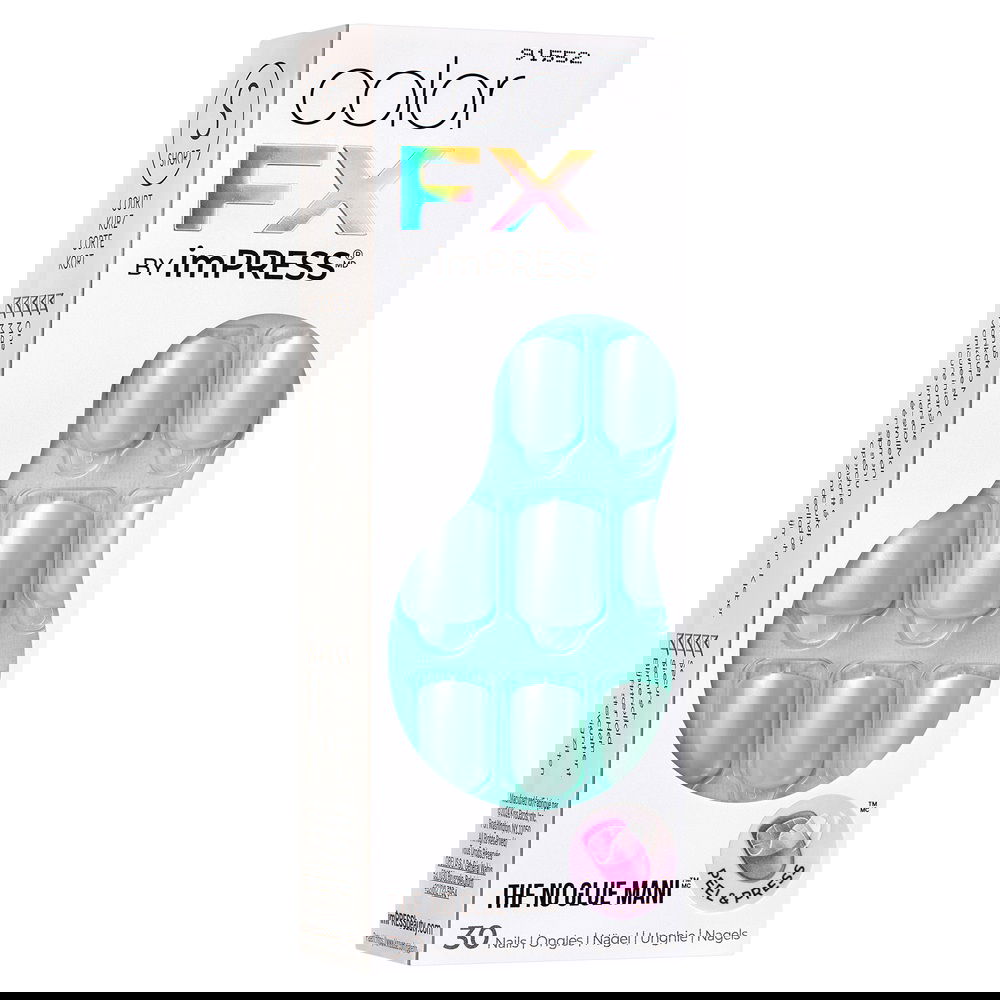 Unghii false Impress Color Fx After Hours, 30 bucati, Kiss