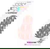 Unghii false Impress Color Fx Distraction, 30 bucati, Kiss