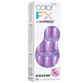 Unghii false Impress Color Fx Wonder, 30 bucati, Kiss