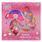 Set de machiaj cu 3 niveluri, Pretty Pinky, Curcubeu
